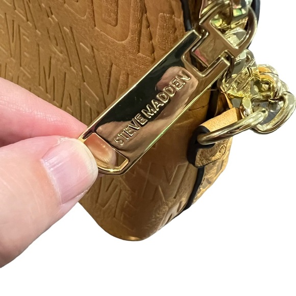 Steve Madden Mustard Yellow Small Cross Body Purse Bag Vegan Spring Sunmer - Picture 4 of 7